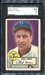 1952 Topps #283 Phil Masi SP SGC 60
