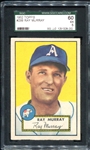 1952 Topps #299 Ray Murray SP SGC 60
