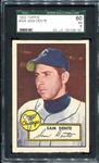 1952 Topps #304 Sam Dente SGC 60