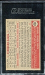 1952 Topps #304 Sam Dente SGC 60