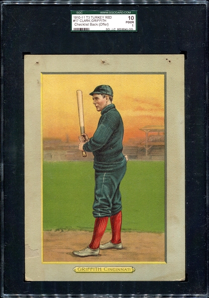 T3 #17 Clark Griffith SGC 10