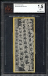 1951 Topps Teams #7b Philadelphia Phillies Undated BVG 1.5