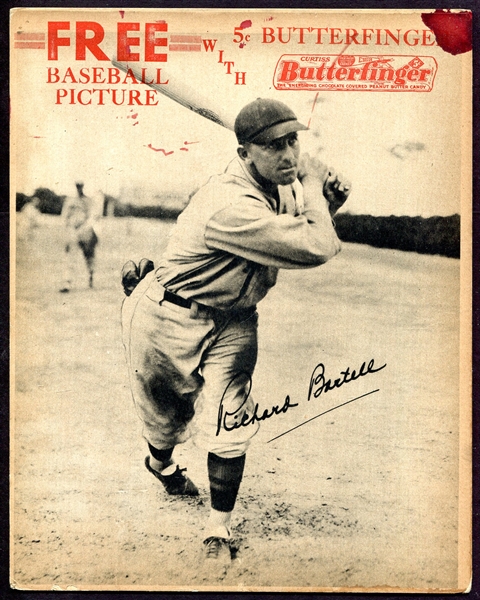 1934 Butterfinger Advertising Premium Richard Bartell