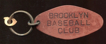 1930s-1940s Brooklyn Baseball Club Key Ring
