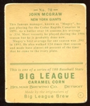 Helmar Big League Brew #70 John McGraw