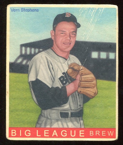 Helmar Big League Brew #82 Vern Stephens