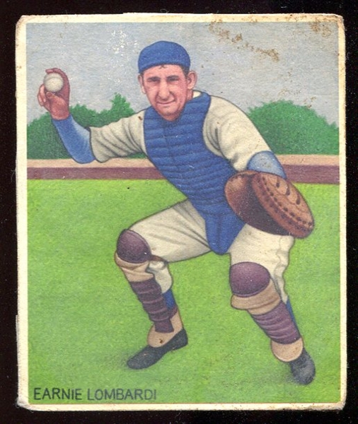Helmar Big League Brew #106 Earnie Lombardi