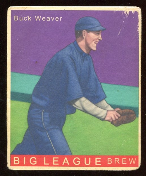 Helmar Big League Brew #75 Buck Weaver