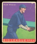 Helmar Big League Brew #75 Buck Weaver