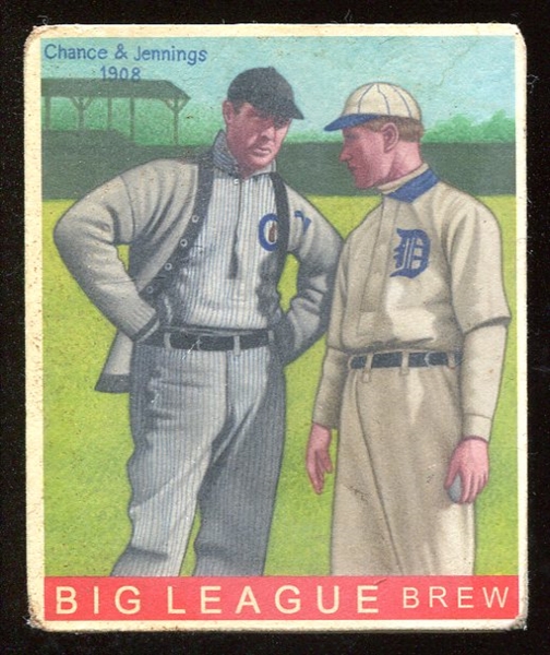 Helmar Big League Brew #86 Chance & Jennings