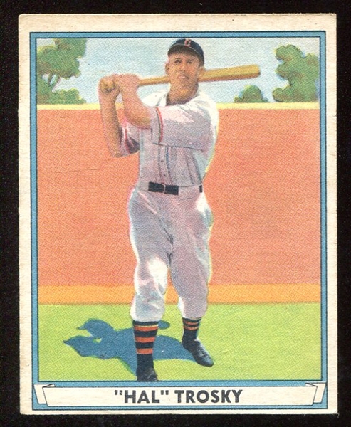 1941 Play Ball #16 Hal Trosky Cleveland Indians