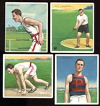 T218 Track & Field Cards 4 Different