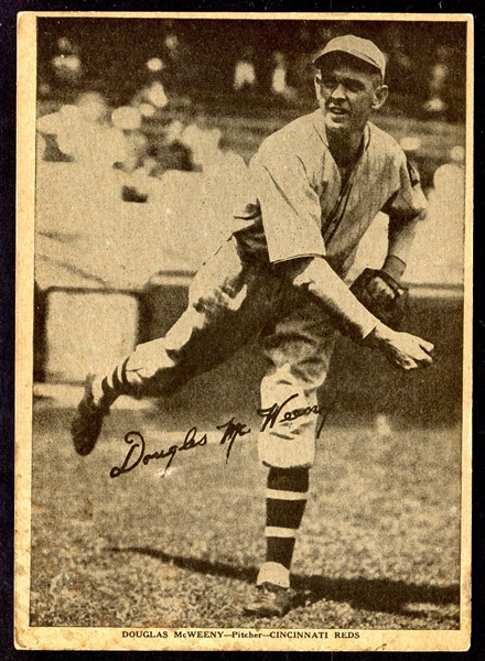 W554 Douglas McWeeny Cincinnati Reds