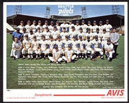 1969 Seattle Pilots Avis Team Photo