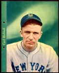 1937 Dixie Lids Premium Carl Hubbell