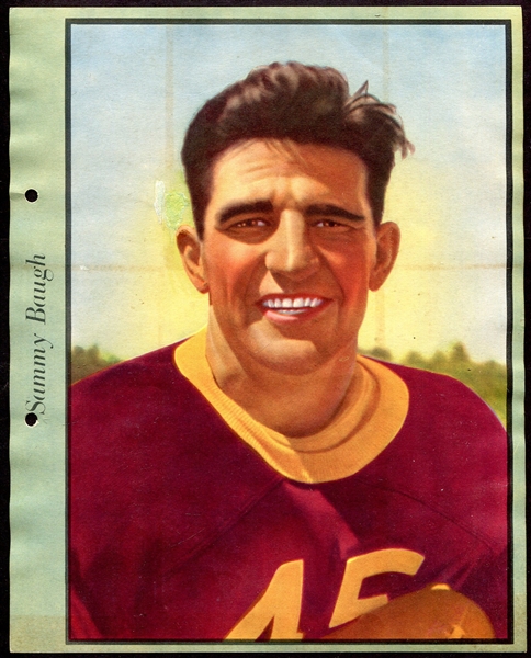 1938 Dixie Lids Premium Sammy Baugh
