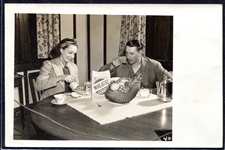 Lou Fette Wheaties Box Backs Photo & Letter