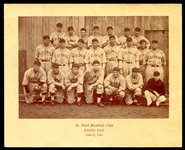 1935 St. Paul Saints Radio Day Photo Signed by Lou Fette