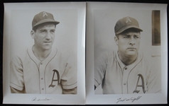 Uncatalogued 1949 Philadelphia A's Photo Lot of 18 Different