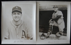 Uncatalogued 1949 Philadelphia A's Photo Lot of 18 Different