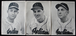1948 & 1949 Cleveland Indians Team Issue Photo Pack