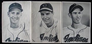 1948 & 1949 Cleveland Indians Team Issue Photo Pack