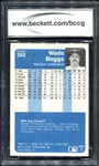 1984 Fleer #392 Wade Boggs Beckett 10 Mint