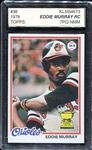 1978 Topps #36 Eddie Murray Rookie Card 