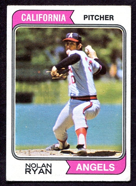 1974 Topps #20 Nolan Ryan 