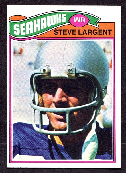 1977 Topps #177 Steve Largent Rookie Card
