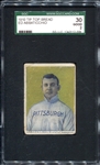 1910 Tip Top Bread Ed Abbaticchio Pittsburgh Pirates SGC 30
