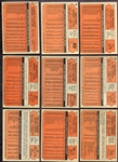 1972 Topps Lot of 11 Different HOFers 