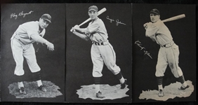 1936 Chicago Cubs Team Issue Photos Lot of 7