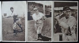 1929-31? Chicago Cubs Picture Pack Near Set + Envelope