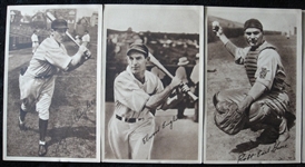 1929-31? Chicago Cubs Picture Pack Near Set + Envelope
