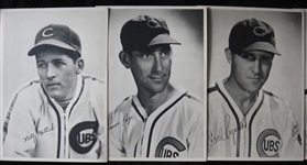 1939 Chicago Cubs Picture Pack Near Set 15 Different