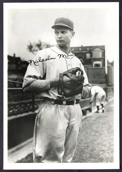 1930 Chicago Cub Blue Ribbon Malt Premium Malcolm Moss
