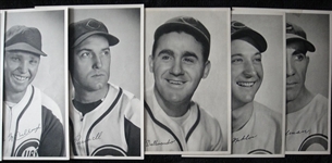 1941-44 Chicago Cubs Picture Pack Lot of 31 Assorted