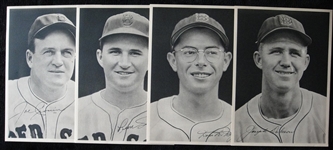 1947 Boston Red Sox Photo Pack Complete Set of 25 w/Envelope