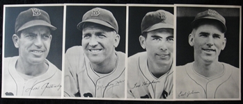 1947 Boston Red Sox Photo Pack Complete Set of 25 w/Envelope