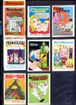 1973-74 Fleer Crazy Covers Series 1 Complete Puzzle and 27 Stickers