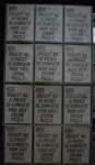1973-74 Topps Ugly Stickers Complete Puzzle + Dupes