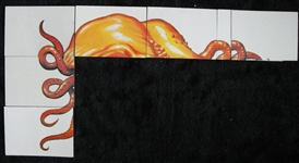 1973-74 Topps Ugly Stickers Complete Puzzle + Dupes
