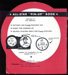 1950 All-Star Pinups Booklet Front & Back Covers