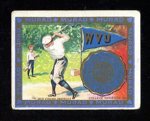 T51 Murad Cigarettes Golfer West Virginia University