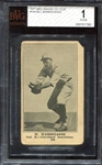 1917 Weil Baking Co. #184 Bill Wambsganss Cleveland