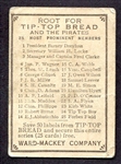 1910 Tip-Top Bread Campbell Pittsburgh Pirates
