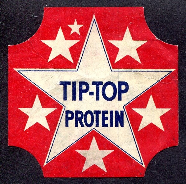 1950s Tip-Top Bread Label