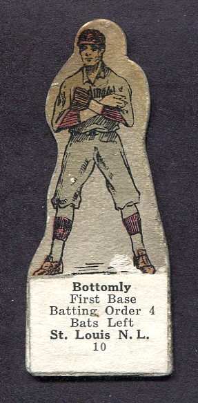 1921-30 Major League Die-Cut Jim Bottomly