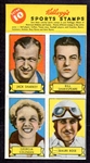 1937 Kelloggs Pep Sports Stamps Set No. 10